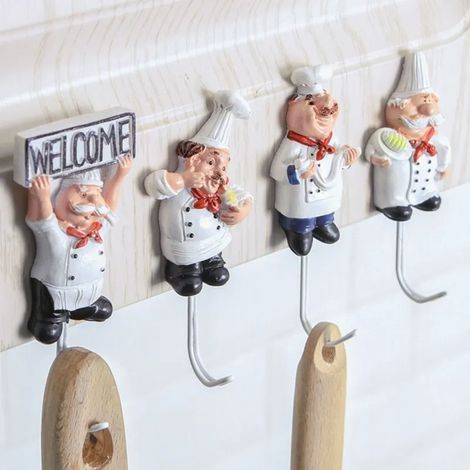 Ensemble d'accessoires de cuisine minimalistes modernes (4 pièces) (1/5)