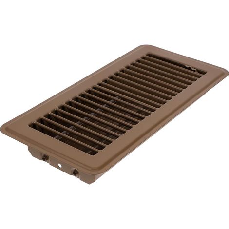 Grille Aération Sol 29,6 X 14,3 X 3,5cm Plaque De Ventilation Bouches D'aération Au Sol Grille De Ventilation (1/5)