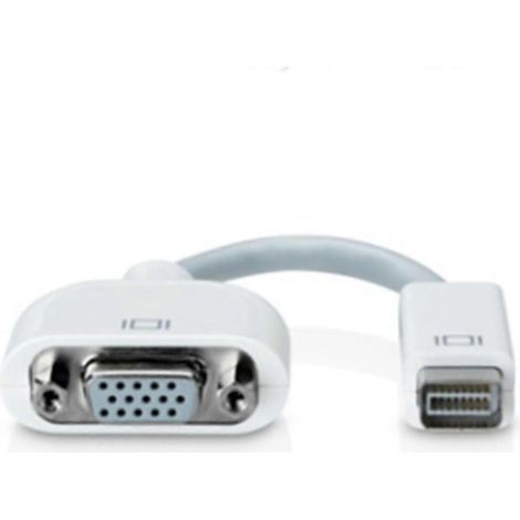 Adaptateur Mini DVI vers VGA, câble adaptateur vidéo pour moniteur Mini DVI vers VGA femelle, compatible avec la version blanche 0512. (1/5)