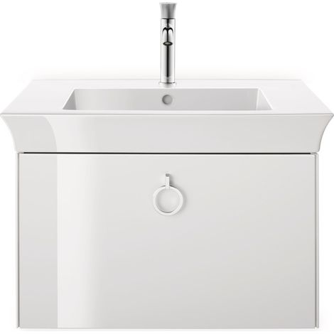 Duravit Tulip blanco, mueble de lavabo colgado en la pared, ancho (1/3)