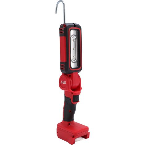 Lampe travail LED batterie B4 2 niveaux luminosité – Sans fil torche atelier camping extérieur, éclairage (1/5)