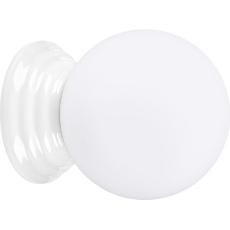 Wandleuchte Zori Weiß 1xG9 12cm Glas Sollux (1/5)