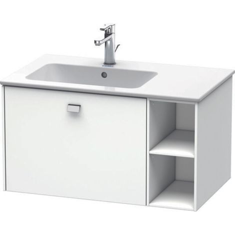 Support de lavabo BRIOSO 442x820x479mm, avec poignée chromée, sans miroir (1/2)