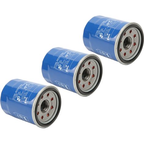 Lot de 3 filtres à huile en métal stable haute efficacité pour moteur 15400 RTA 003, compatibles avec ACCORD (1/5)