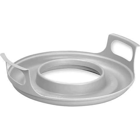1 Plateau Micro-Ondes Avec Poignées, Support Assiettes Et Bols, Bord Surélevé Anti-Éclaboussures, Cuisine Quotidienne (1/5)