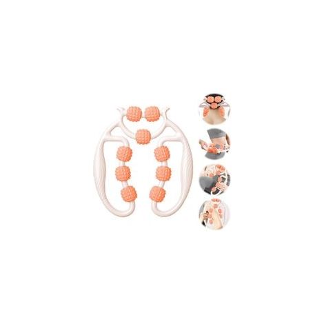 Rouleau de Massage Musculaire des Jambes, Rouleau de Massage Anti-Cellulite 360 °, Rouleaus de Massages des Jambes, Rouleaus de Massages 360, Soulage la Fatigue