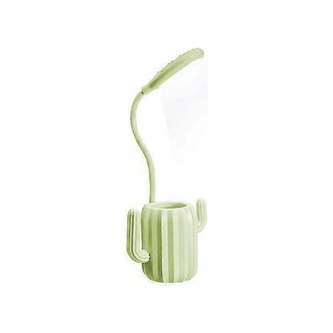 Lampe de bureau multifonctionnelle, design original et créatif en forme de jeune arbre, avec protection oculaire et bras flexible, idéale pour organiser votre bureau et décorer votre intérieur. (1/4)