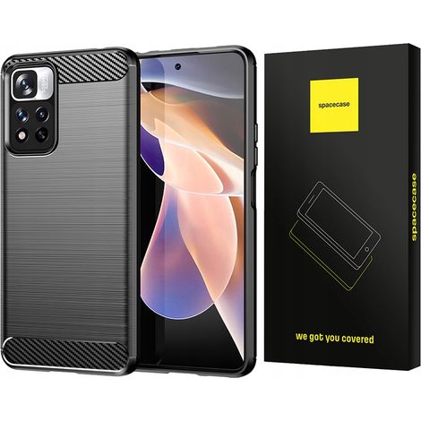 Gepanzerte Schutzhülle, robustes und stabiles Carbongehäuse für Redmi Note 11 Pro+ (1/5)