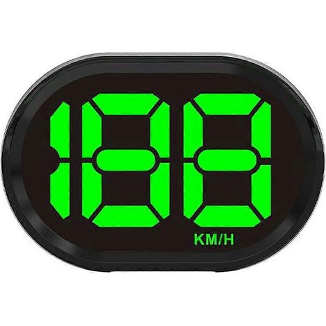Compteur de vitesse numérique GPS pour voiture (km/h), connexion USB, prêt à l'emploi, compatible avec tous les véhicules (voitures, camions, motos, SUV, etc.). (1/5)