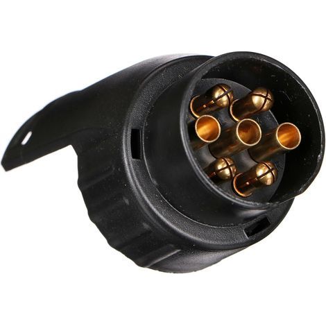 7–13-poliger Adapter Universeller Anhängerkupplungsstecker Umwandlung von 7 auf 13 Pin für Auto, Anhänger, Wohnwagen (1/5)