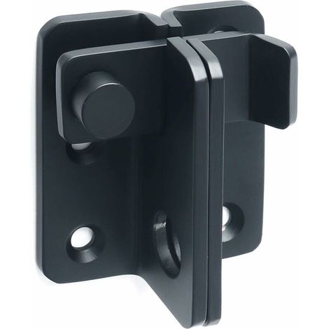 Filiyano-Cadenas antivol pour porte coulissante, en acier inoxydable noir mat, EMS3005-B (1/4)
