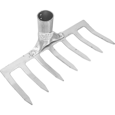Râteau De Jardin Acier Manganèse Outil De Cultivation Compact Et Léger pour Décompacter Le Sol Et Ramasser Les Débris Outil Agricole Pratique pour Jardinage (1/5)