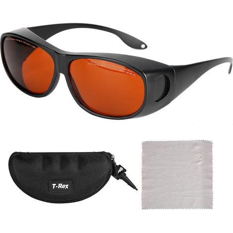 Lunettes de protection laser OD4+ OD6+, 190-540 nm, 800-1700 nm, kit, matériau résistant aux intempéries, facile à installer et à ranger, de haute qualité et durable. (1/5)