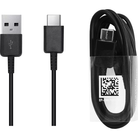 ORIGINAL SAMSUNG EP-DG970BBE SCHNELLES USB-C-KABEL (USB-C), SCHWARZ (1/5)