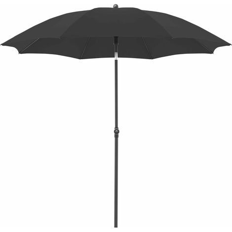 Doppler Sonnenschirm / Ampelschirm "Active Green Edition 210", 210 cm, anthrazit, Bezug 100 % Polyester, Gestell aus Aluminium