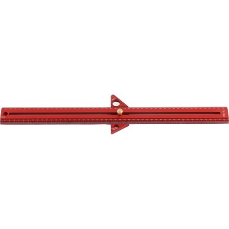 Multifunktionaler, tragbarer Winkelmesser aus Aluminiumlegierung für Holzbearbeitung, T-Nut-Schiene, 50 cm / 19,7 Zoll (1/5)