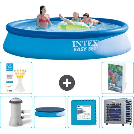 Intex Piscine Easy Set Ronde - 396x84 cm - 7-pièces  S290 (1/5)