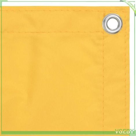 Écran de balcon - FAFEICY - 135027 - Jaune - Tissu Oxford enduit de PU - 90 x 600 cm (1/4)