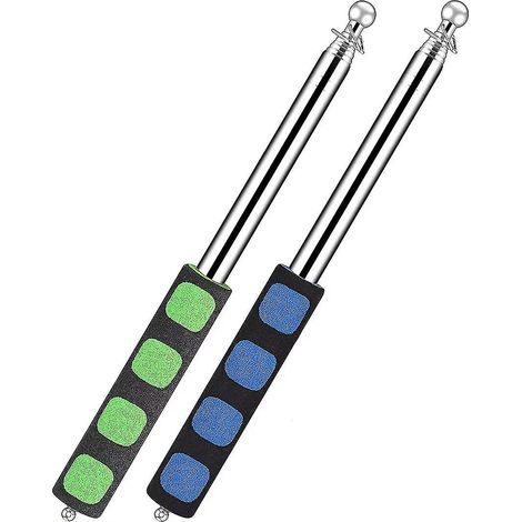 Mât télescopique Botao, mât télescopique portable pour le camping avec cordon, mât télescopique de 1,6 m pour guide touristique, camping et voyages (1/5)