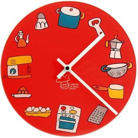 FPLUS s.ignacio finstock reloj de cocina cbl red kitchen 63055040