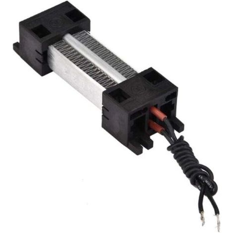 Réchauffeur d'air en Céramique,Réchauffeur d'air en Céramique PTC Isolé Élément Chauffant PTC Thermostat en Céramique Isolé 220V 100W (1/5)