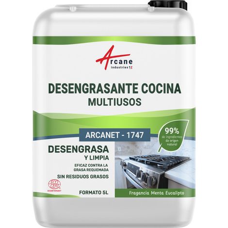 Limpiador desengrasante para cocina natural : Arcanet - 1747 - Certificado ECOCERT (1/5)