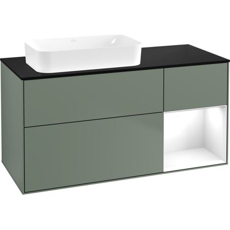 Villeroy & Boch F692GFGM Meuble sous-lavabo Finion F69 (1/2)
