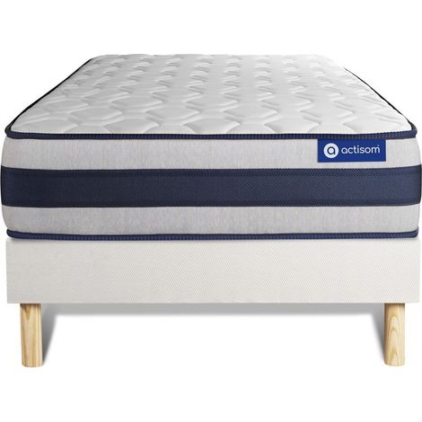 Matratzen- und Lattenrost-Set 90x200 cm - Actiflex Ergo
