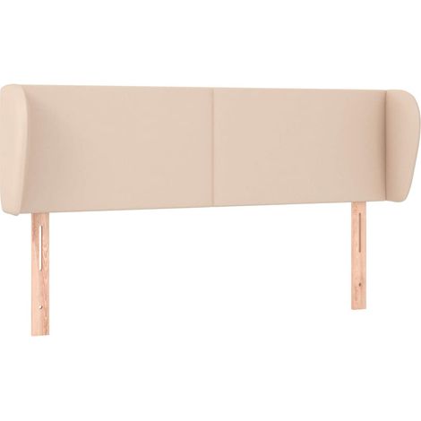 Maison Exclusive - Testiera ad Orecchio Cappuccino 147x23x78/88 cm in Similpelle (1/5)