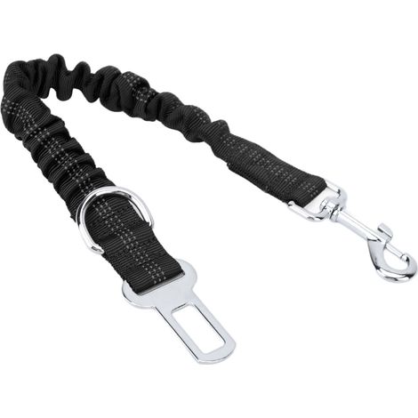 3-in-1 explosionsgeschützte, einziehbare und elastische Hundeleine, ideal für Training, Wandern, Camping, Garten und Strand (schwarz). (1/5)