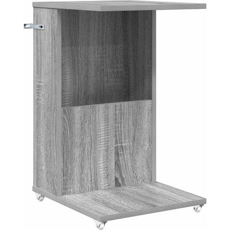 Maison Exclusive - Tavolo laterale Grigio Sonoma 40 x 35 x 60 cm Legno multistrato
