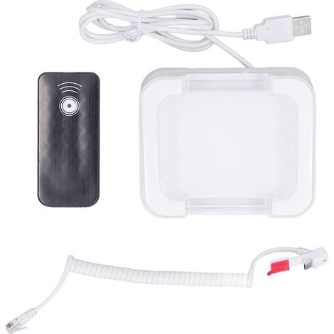 Présentoir d'alarme de sécurité antivol, télécommande infrarouge 95-120db, pour téléphone portable, tablette, ordinateur portable, prise MP4 Type C (1/5)