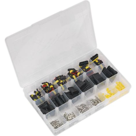 Sealey Superseal Male & Female Connector Assortment 350pc SSCSET1 (1/4)