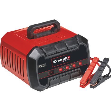 Einhell Batterie-Ladegerät CE-BC 30 M (für Gel-, AGM-, wartungsfreie/-arme Blei-Säure-Batterien, 12V/24V, mehrstufiger Ladezyklus, mikroprozessorgesteuert und -überwacht) (1/5)