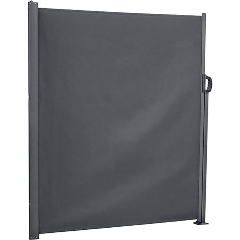 Hesperide – Paravent rétractable de terrasse 300 x 180 cm – Structure aluminium époxy – Toile polyester 180 g/m² – Occultation 99 % – Anti-UV (1/10)