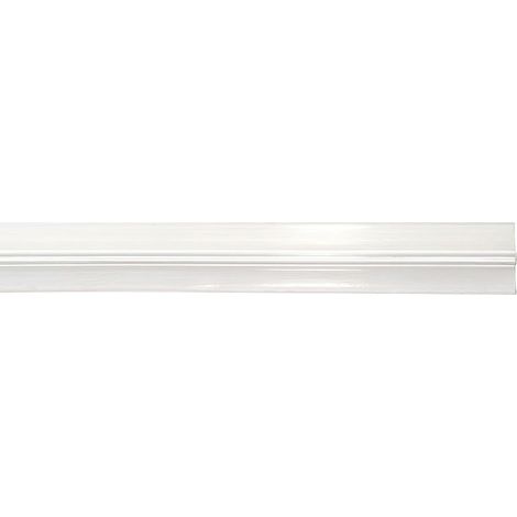 Dichtungsstreifen, transparente PVC-Tür mit Gummi, 1 Meter (1/2)