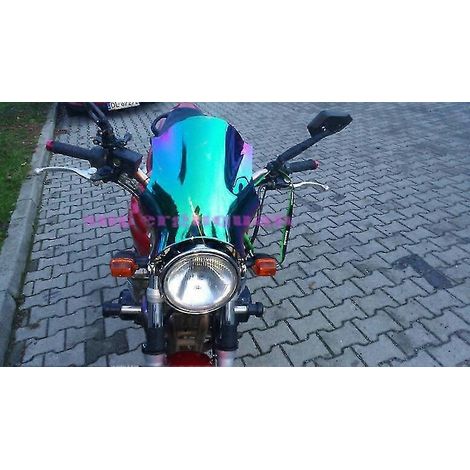 Nouveau pare-brise Twister pour moto Kawasaki Z900rs, Z 900 Rs, W800, W650, W 800 650, Zr7, Zr-7 750, Er5, Er-5, Er 500 – multicolore