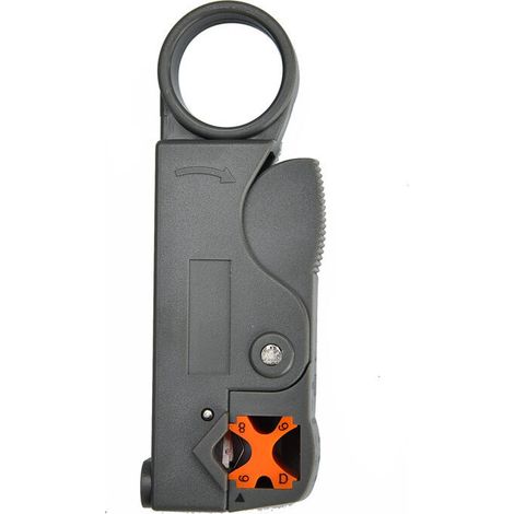 Pince à dénuder les fils, kit d'outils pour pince à dénuder les fils coaxiaux à compression, pince à dénuder automatique pour électricien