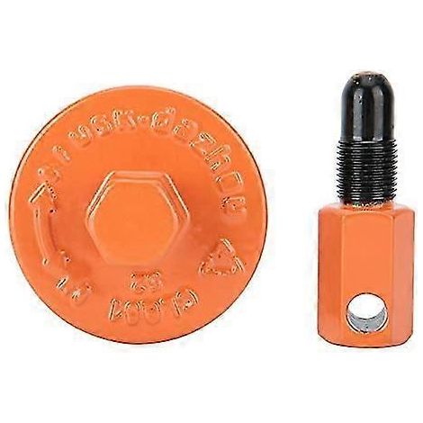 Ensemble de 2 outils d'embrayage en métal pour le démontage et le retrait du volant moteur, avec butée de piston. Outils pour tronçonneuse, débroussailleuse et souffleur de feuilles. Entretien (1/5)