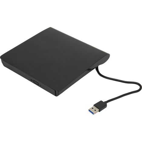 Boîtier Externe DVD Ultra Mince USB 3.0 SATA Haute Vitesse pour PC Portable et Bureau (1/5)