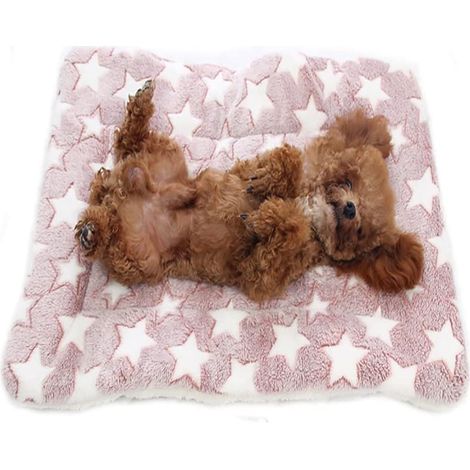 Tapis Pour Chien Et Chat - Motif Étoiles - Lavable En Machine - Doux Et Isolant - Toutes Saisons - 1 Pièce (1/4)