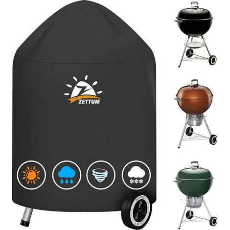 Housse de Barbecue Weber 57 cm - Imperméable pour Barbecue au Charbon de Bois (1/5)