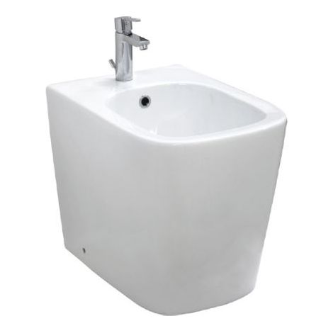 Bidet Tratto monoforo filomuro 52x36,5 cm bianco lucido