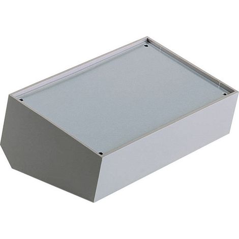 TEKO 364.8 Pult-Gehäuse (A x B x C x D x E) 310 x 170 x 65 x 85 x 47 mm Kunststoff Blau, Grau, Silbe