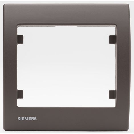 SIEMENS Plaque Simple Soft Marron (1/2)