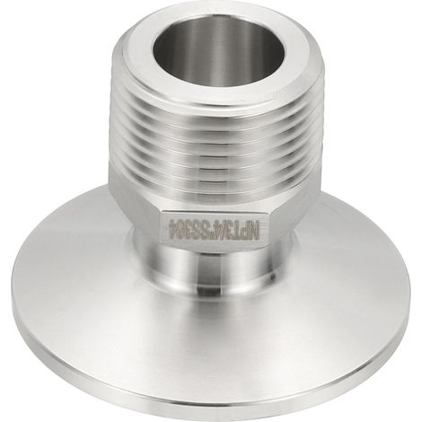 Adaptateur de 1,5 pouce en TC Tri Clamps en acier inoxydable 304 (1/5)