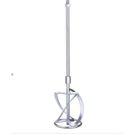 Kit de 1 agitateurs pour mélangeurs peinture et mortier (1 accessoires, longueur totale 58 cm, diamètre de malaxage 120 mm, filetage M14) (1/3)