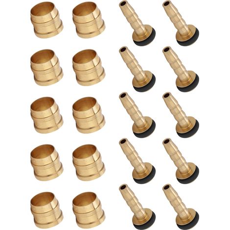 10 Pièces Connecteur Olive pour Freins Hydrauliques - Raccord Câble de Frein à Disque (1/5)