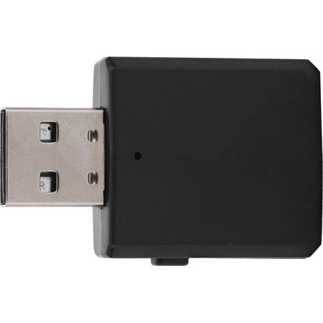 Récepteur Émetteur Audio Bluetooth 5.0, Carte Son USB 3-en-1 avec Ports AUX RCA et Jack 3.5mm, Adaptateur Noir