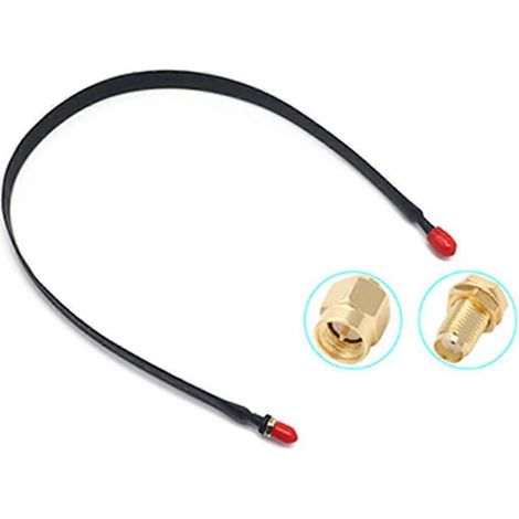 High-Soft-Außenantenne Helium Line Tür- und Fensterschlitz Flachschirm-Verlängerungskabel Rp Sma-Stecker T (1/5)